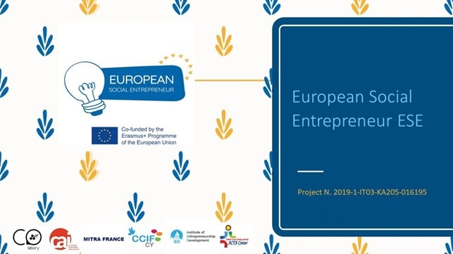 European social entrepreneur …Wrapping up!